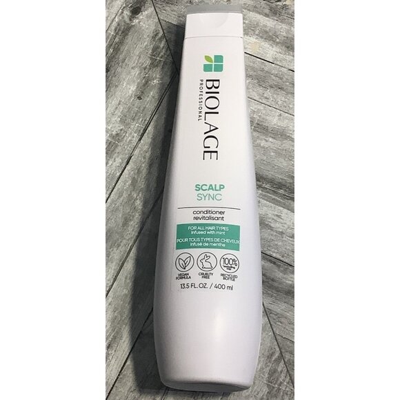 Biolage Scalp Sync Conditioner 13.5 Fl. Oz Soothes Nourishes Healthy Looking - Picture 9 of 9